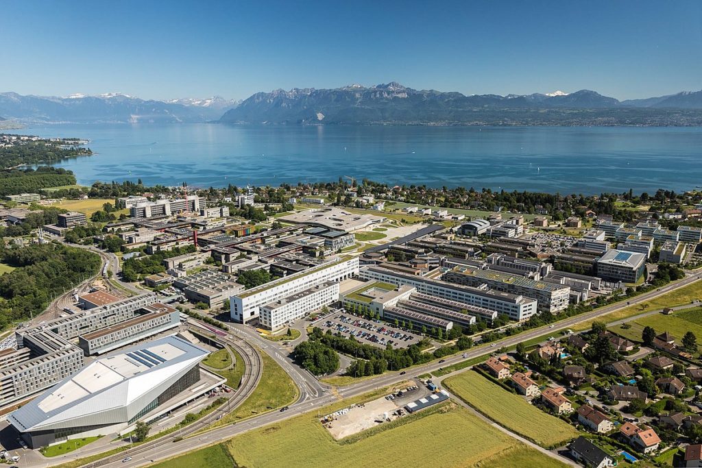 Vue aérienne de l'EPFL